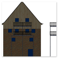 Stahlbalkon aus Polen - Stuttgart